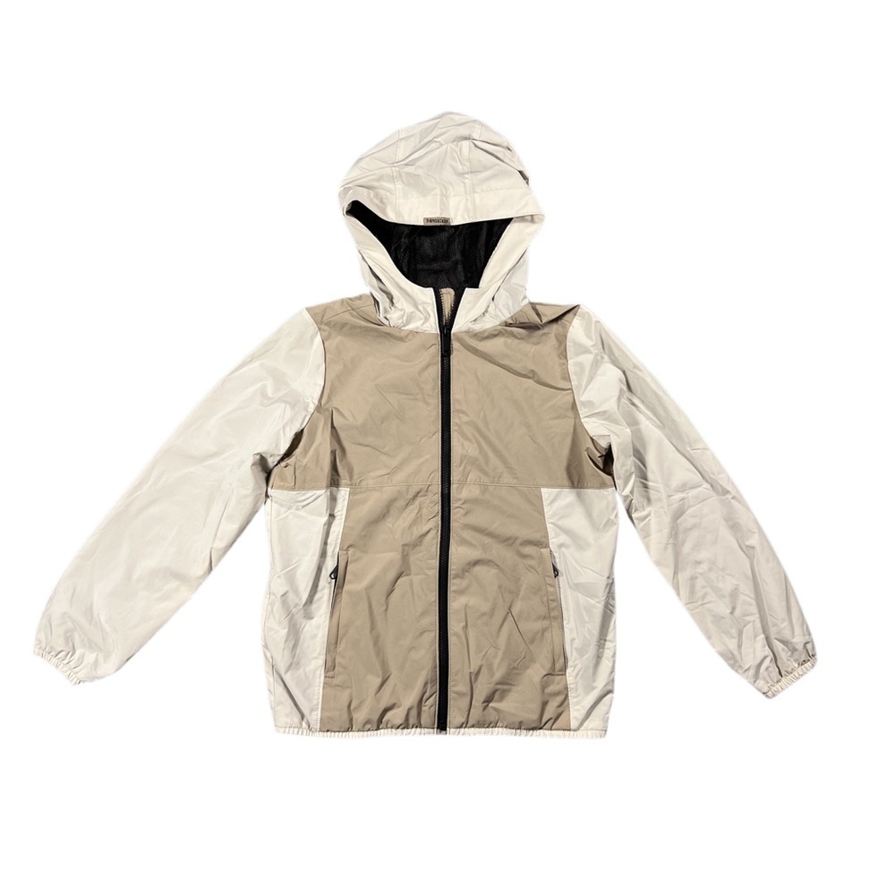 Abercrombie Kids Hooded Windbreaker Tan/Beige- 2 available size 11/12 & 7/8